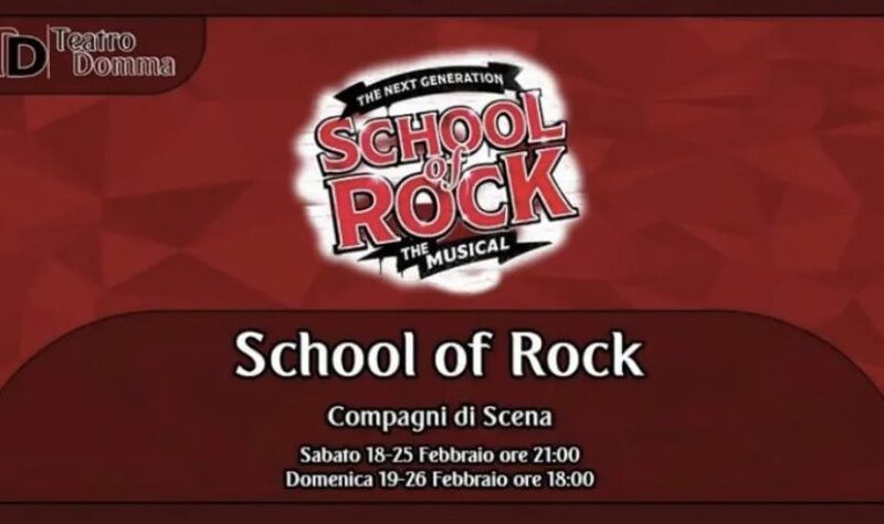 Sul palco del Teatro Domma sta per sbarcare il rock!