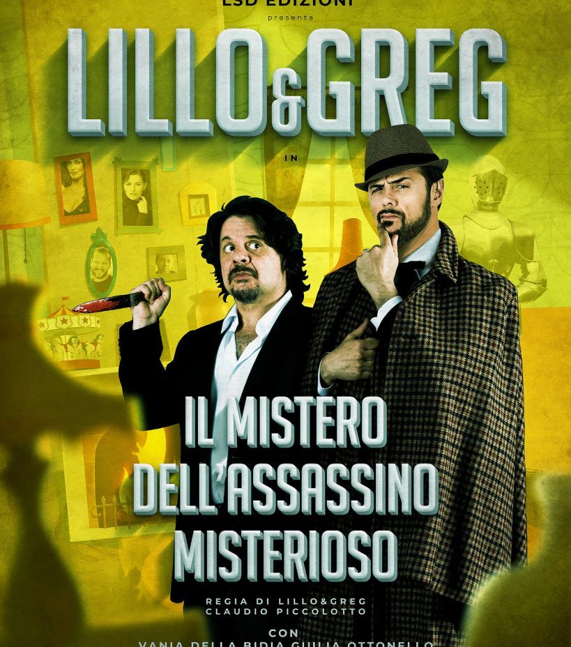 Al Teatro Olimpico, un imperfetto delitto perfetto con Lillo & Greg