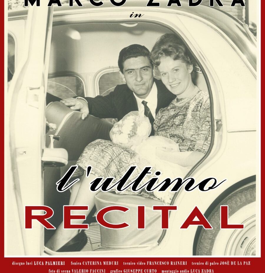 Teatro Ghione, Marco Zadra con “L’Ultimo Recital” a maggio calca il palco dove il padre diede il suo concerto finale