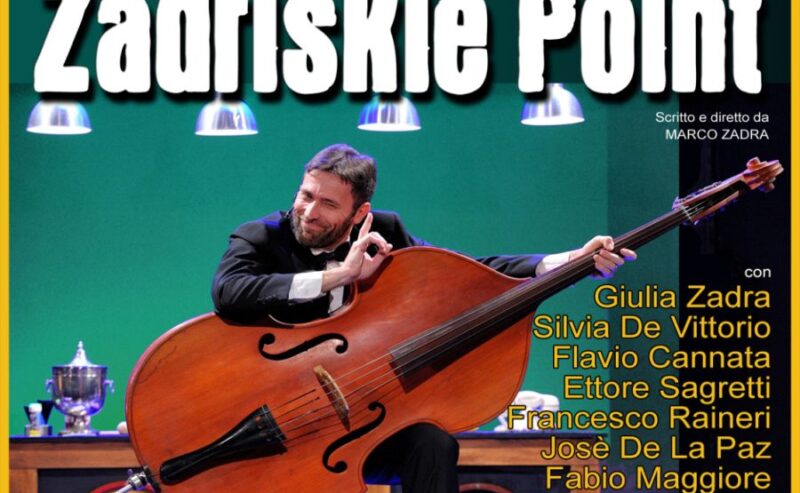 A gennaio ZADRISKIE POINT sbarca al Teatro Domma: da non perdere!