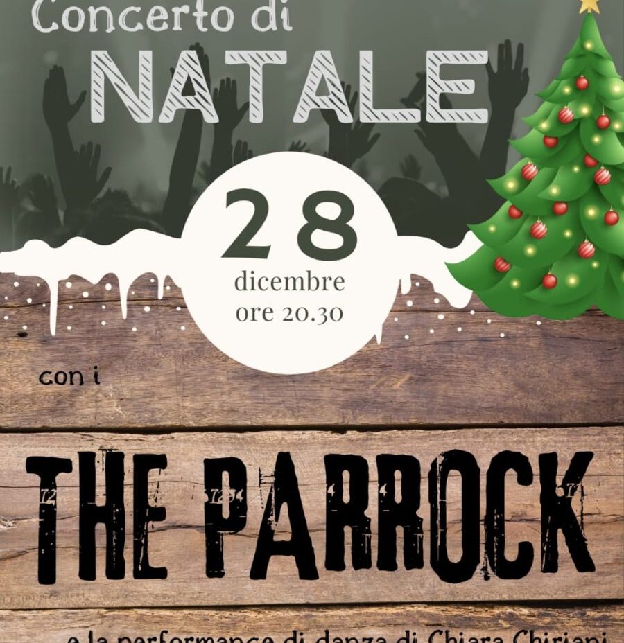 THE PARROCK sul palco del Teatro Domma per un concerto di beneficenza