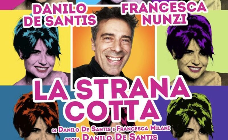 Al Teatro Golden “La strana cotta” della coppia artistica De Santis-Nunzi