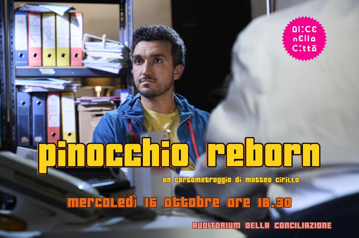 Matteo Cirillo alla Festa del cinema di Roma con il corto PINOCCHIO REBORN