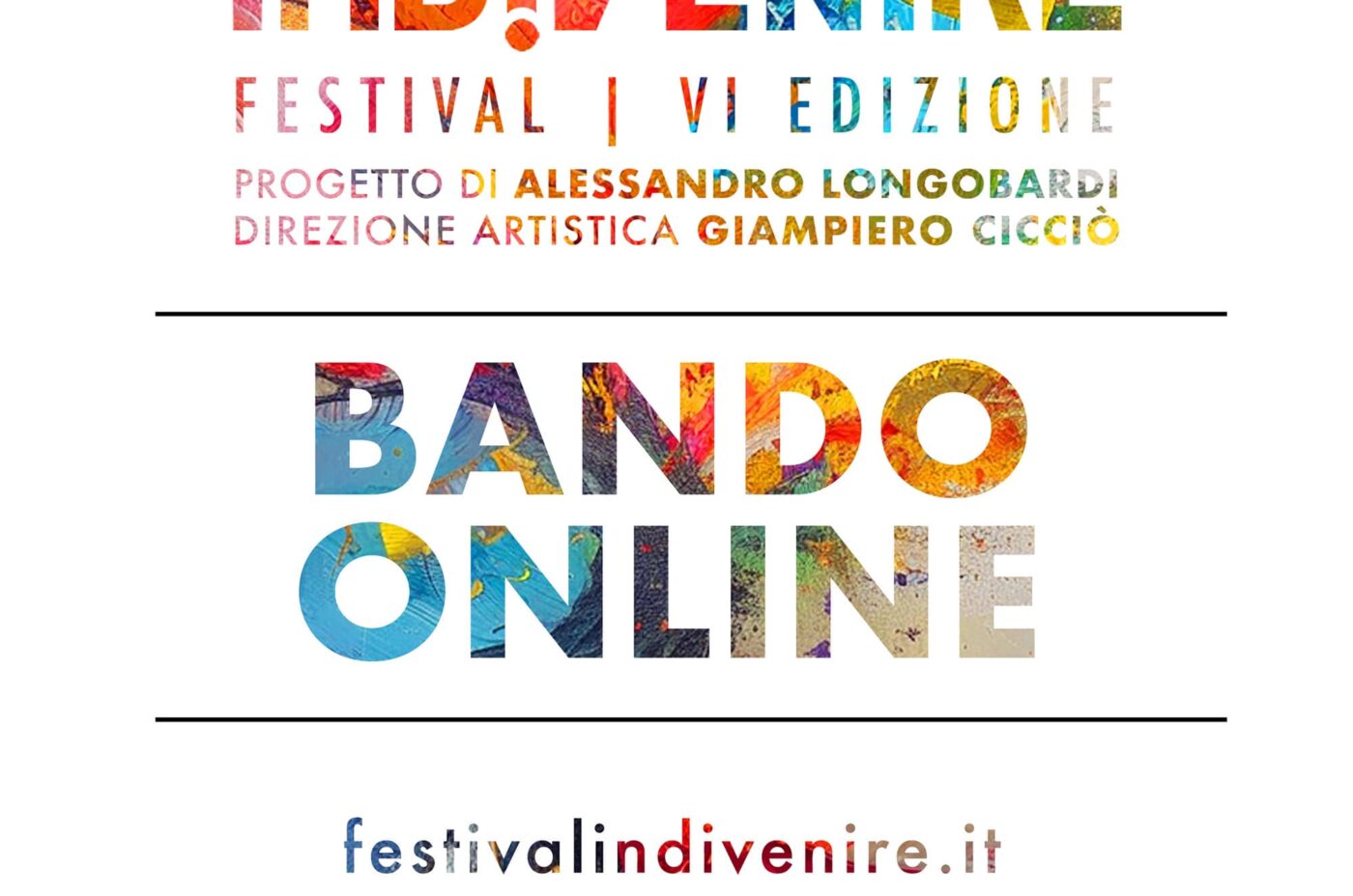 È online il bando per la sesta edizione del Festival InDivenire