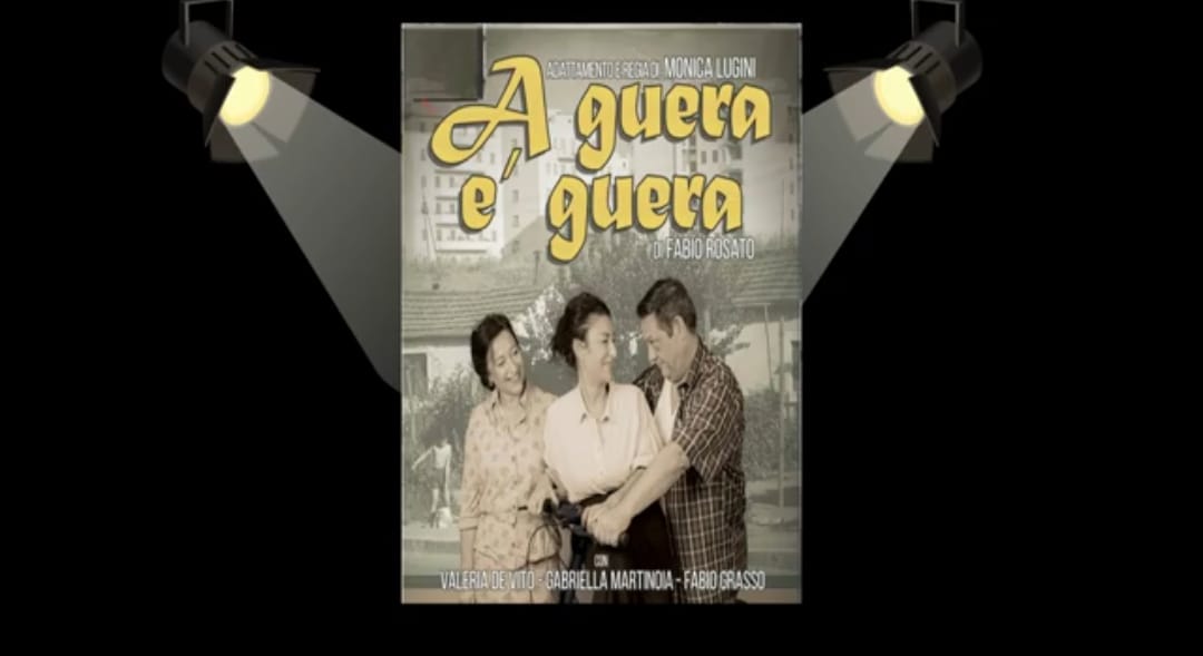 Il Piccolo Teatro Arcadia ospita ‘A guera è guera, il testo di Fabio Rosato