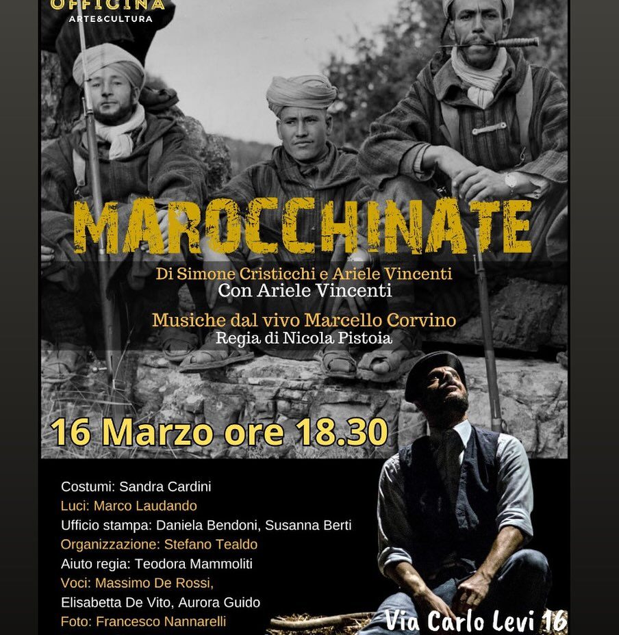 “Marocchinate” di e con Ariele Vincenti